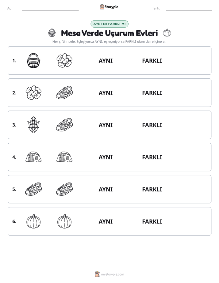 Aynı mı Farklı mı