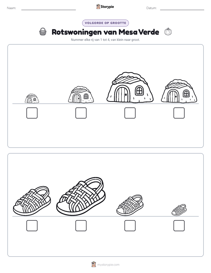 Grootte Volgorde