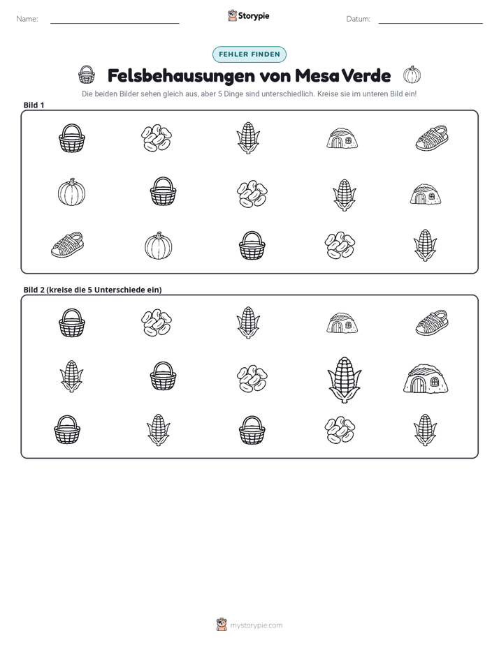 Finde den Unterschied