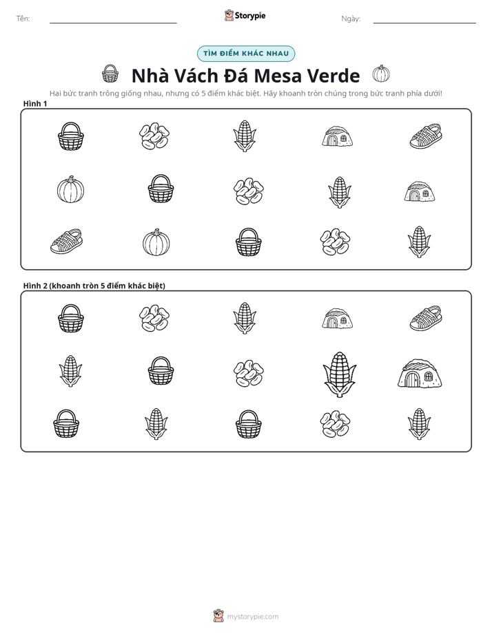 Tìm Sự Khác Biệt