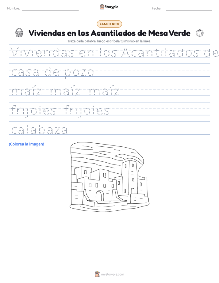 Práctica de Escritura