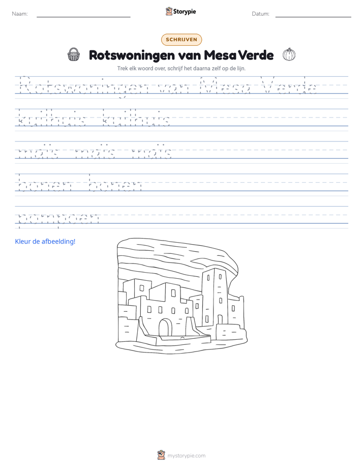 Schrijf Oefening