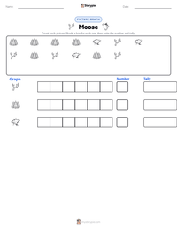 Moose printable worksheet preview