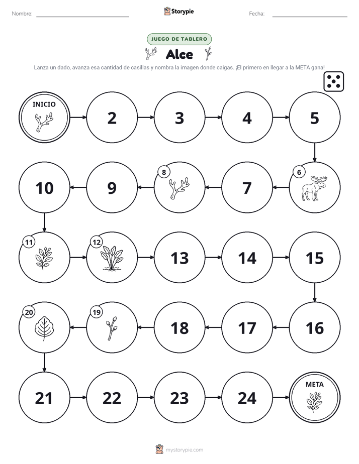 Juego de Rueda y Avanza