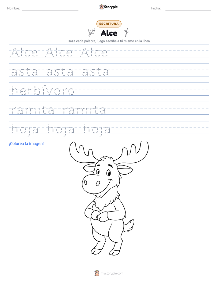 Práctica de Escritura