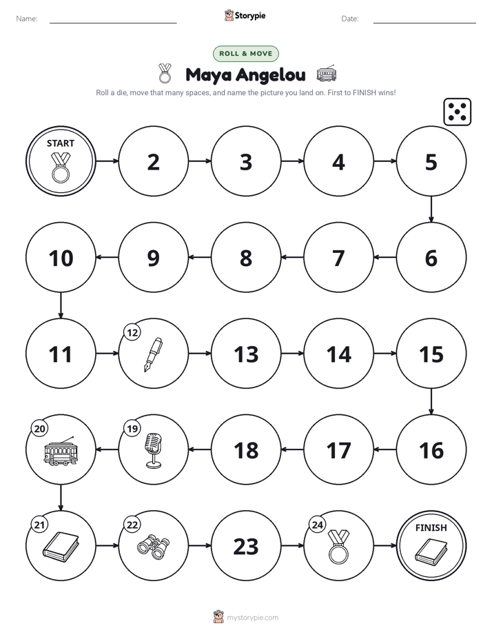 Roll & Move Game