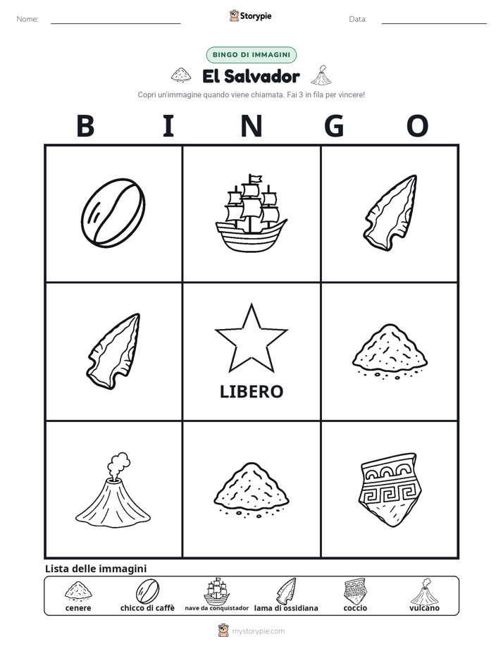 Bingo delle Immagini