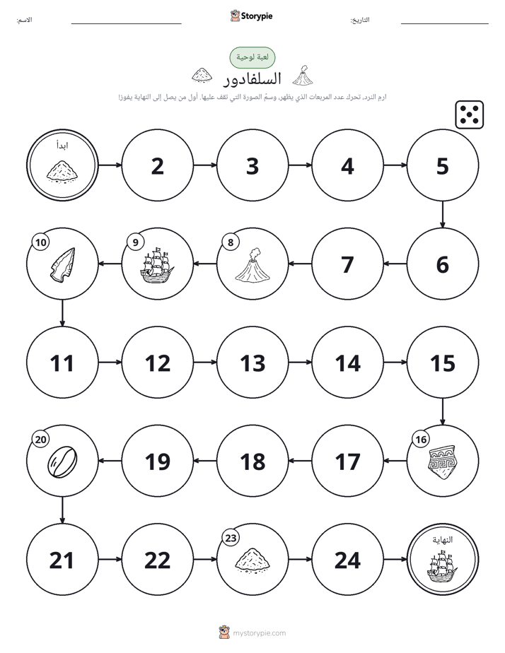 لعبة لف و تحرك