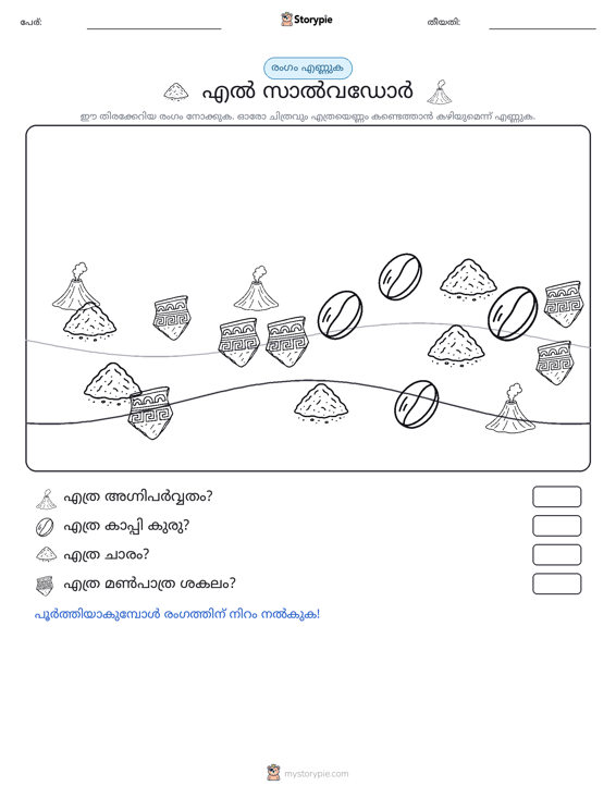 എണ്ണുന്ന ദൃശ്യങ്ങൾ