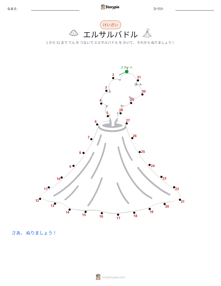 点つなぎ