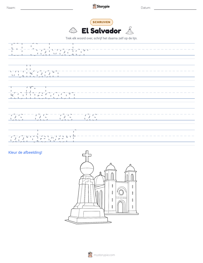 Schrijf Oefening