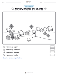 Nursery Rhymes and Chants printable worksheet preview