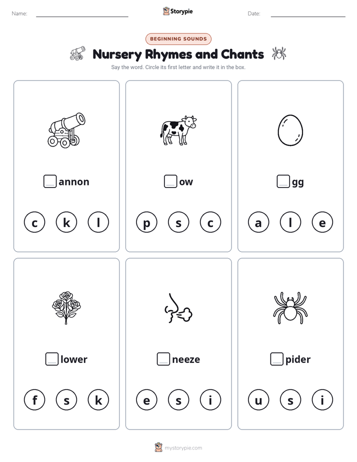 Beginning Sounds