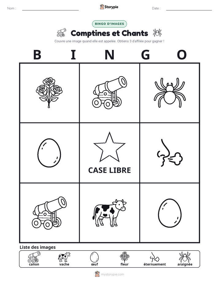 Bingo d'Images