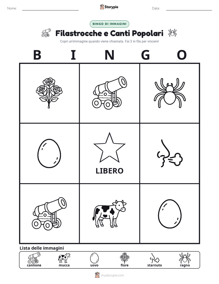 Bingo delle Immagini