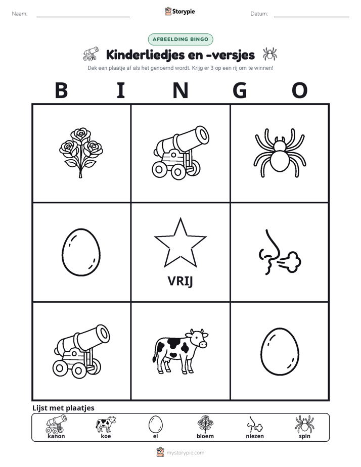 Afbeelding Bingo