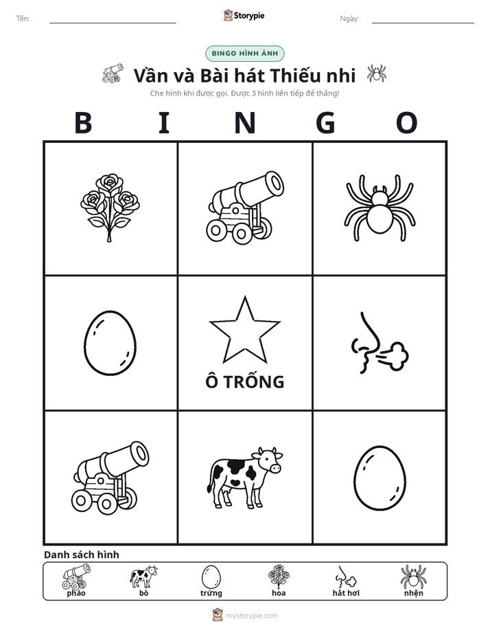 Bingo Hình Ảnh