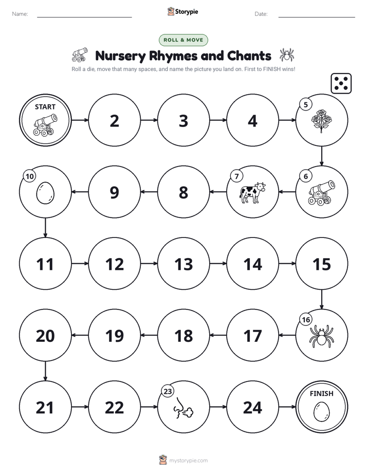 Roll & Move Game