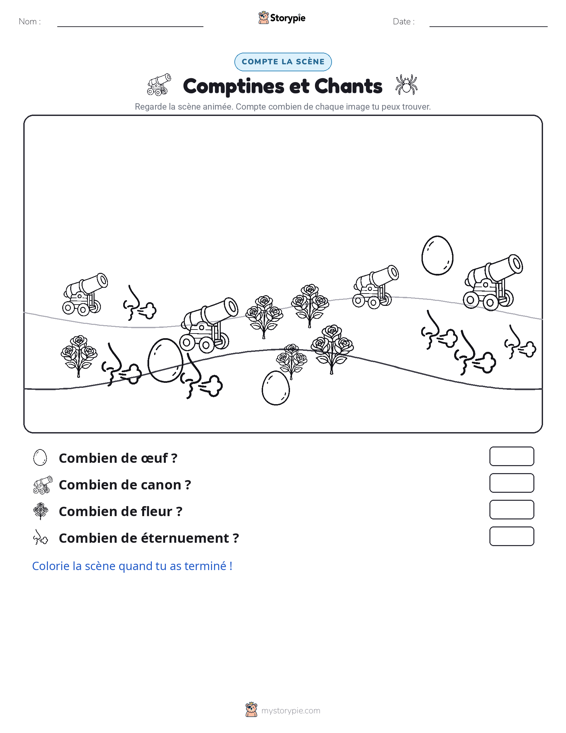 Scène de Comptage