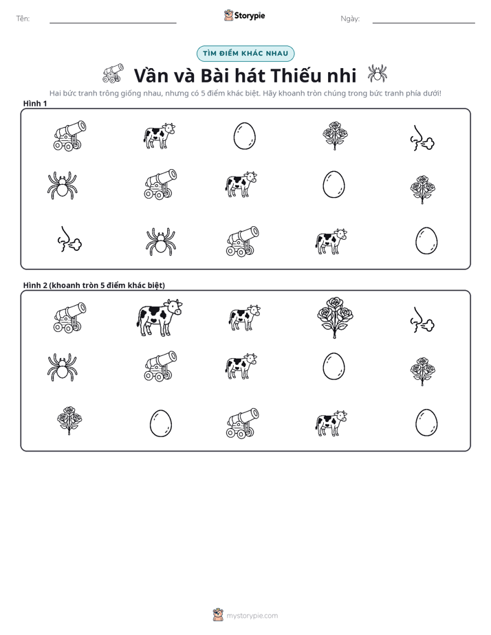 Tìm Sự Khác Biệt
