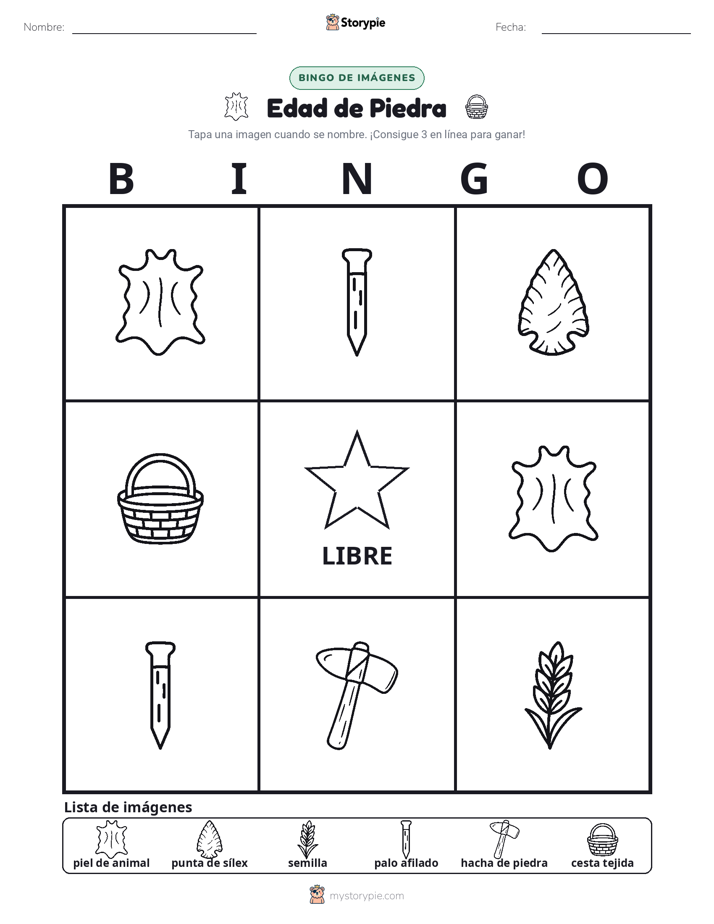 Bingo de Imágenes