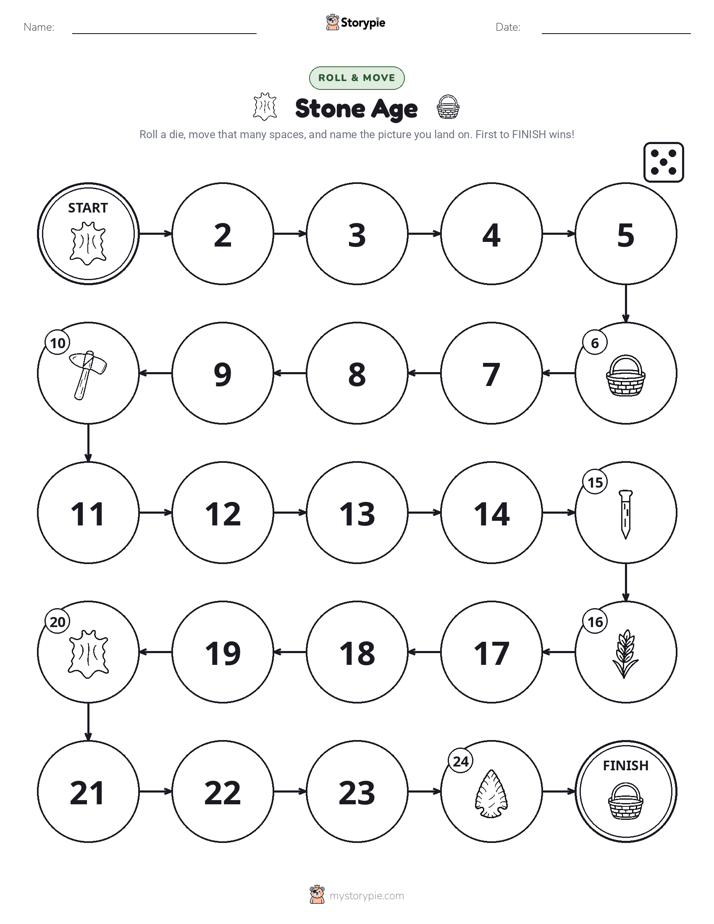 Roll & Move Game