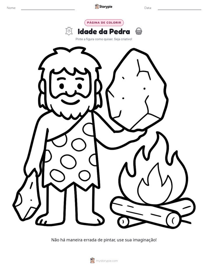Página para colorir