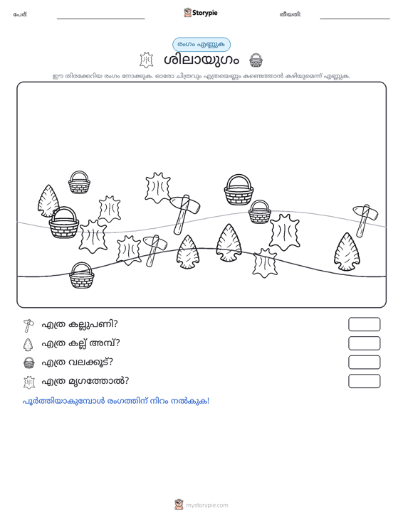 എണ്ണുന്ന ദൃശ്യങ്ങൾ