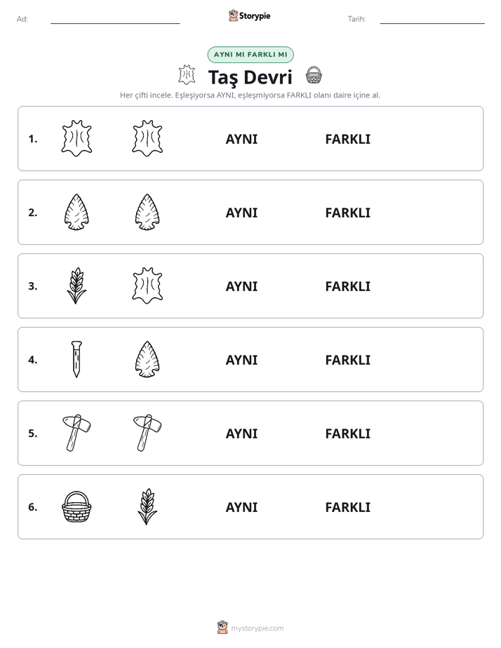 Aynı mı Farklı mı