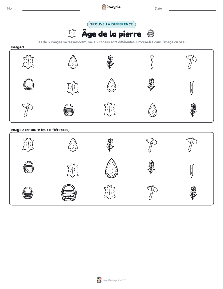Trouvez les Différences