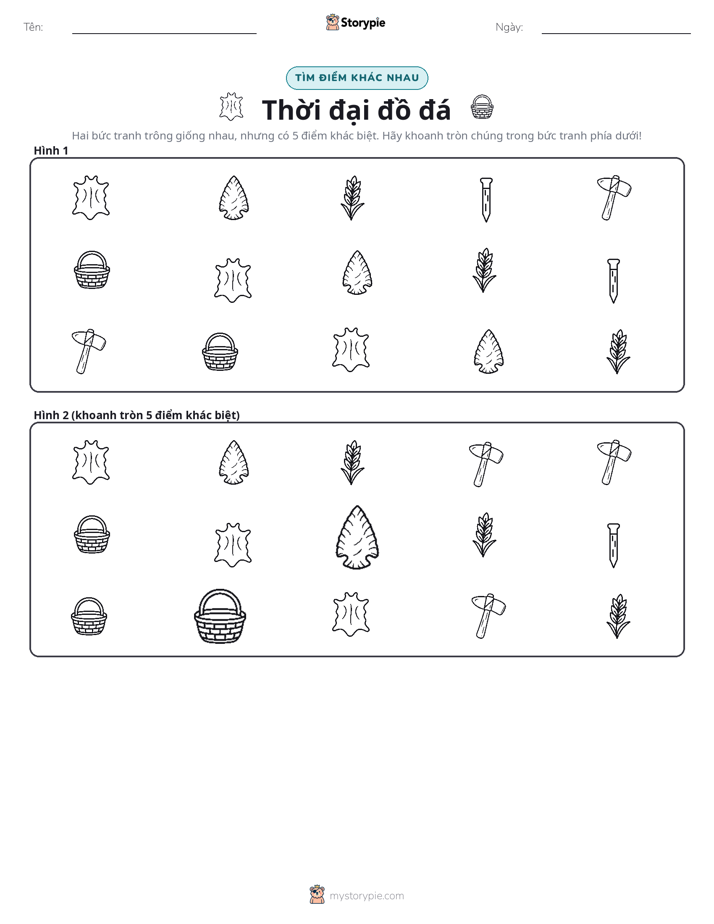 Tìm Sự Khác Biệt