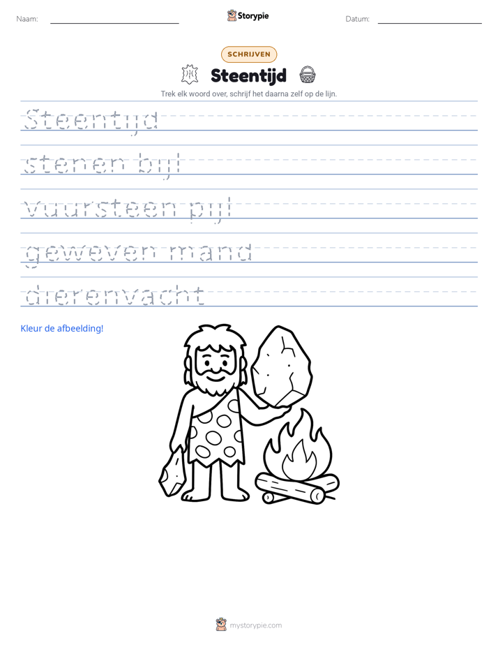 Schrijf Oefening