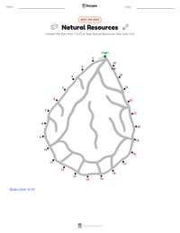 Natural Resources printable worksheet preview
