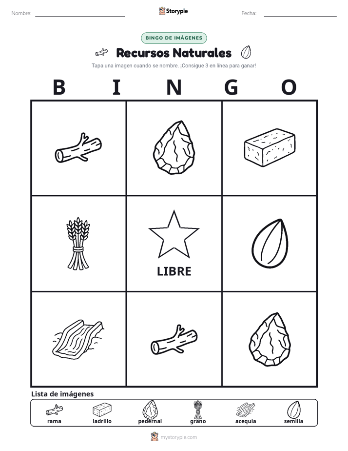 Bingo de Imágenes