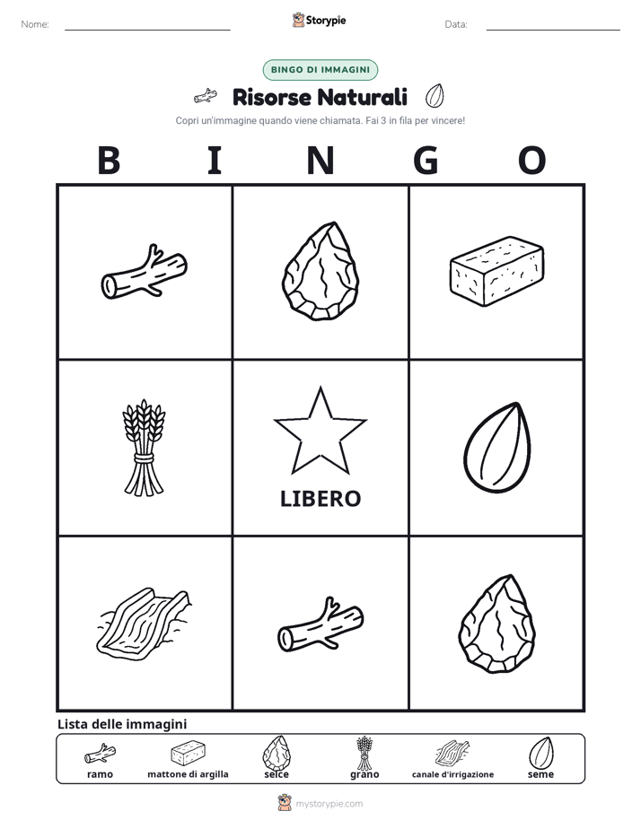 Bingo delle Immagini