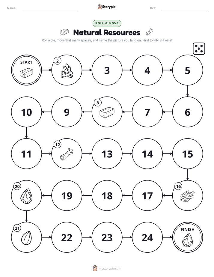 Roll & Move Game
