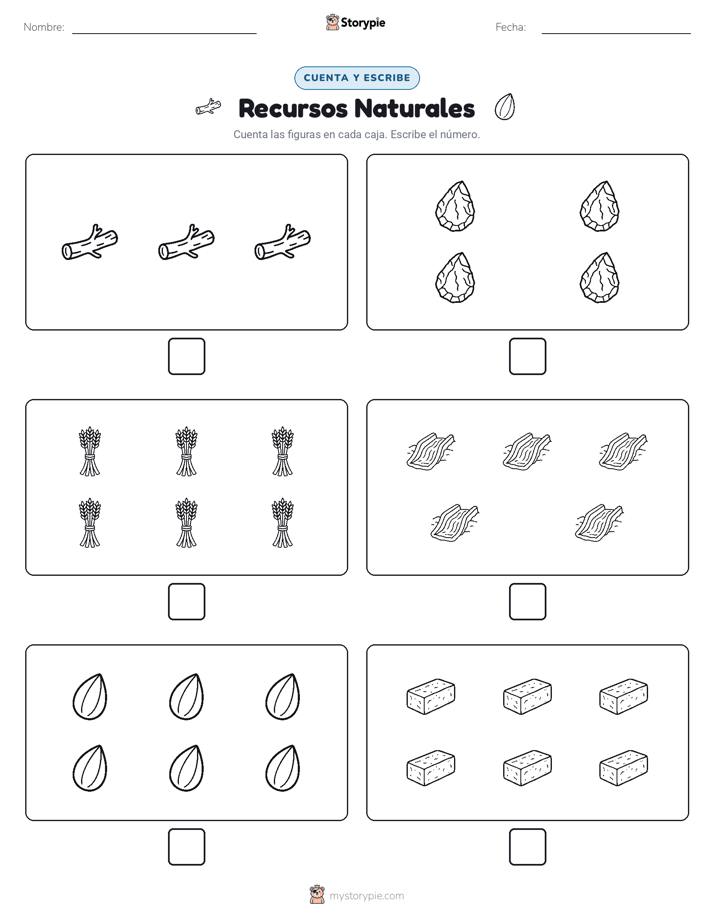 Cuenta y Escribe