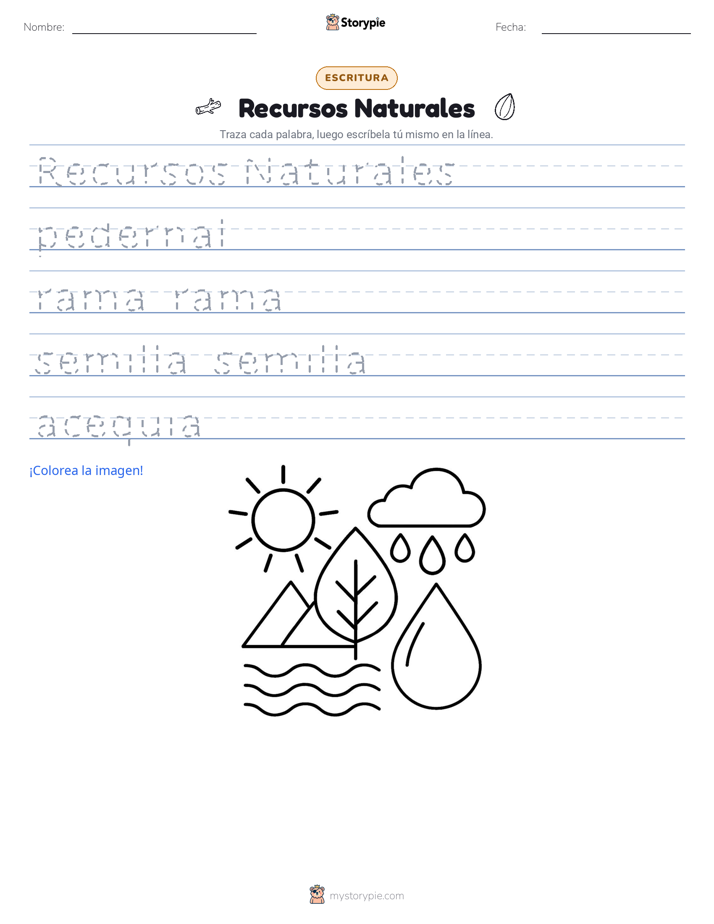 Práctica de Escritura