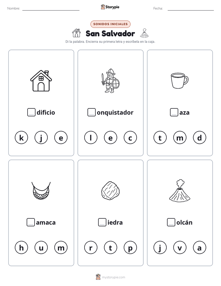 Sonidos Iniciales