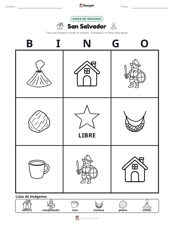Bingo de Imágenes