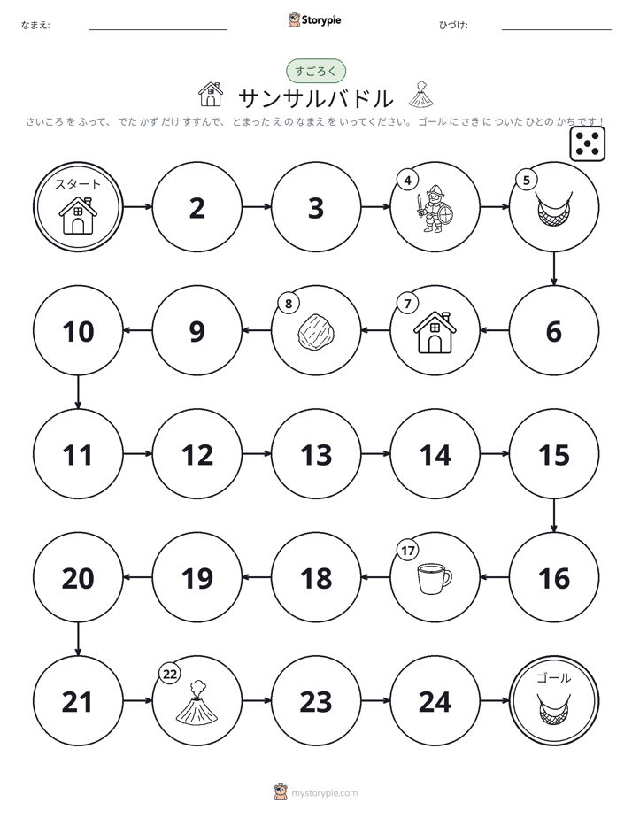 ロール＆ムーブゲーム