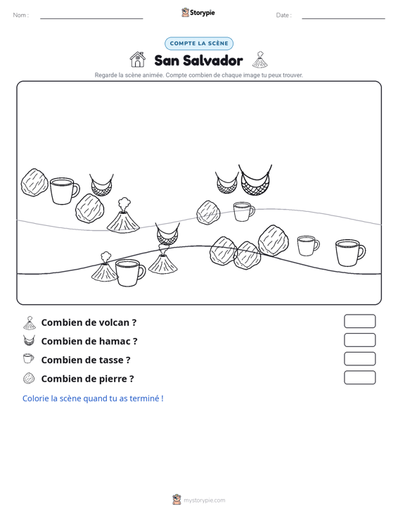 Scène de Comptage