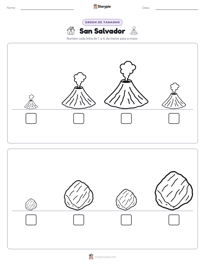 Ordem de Tamanho