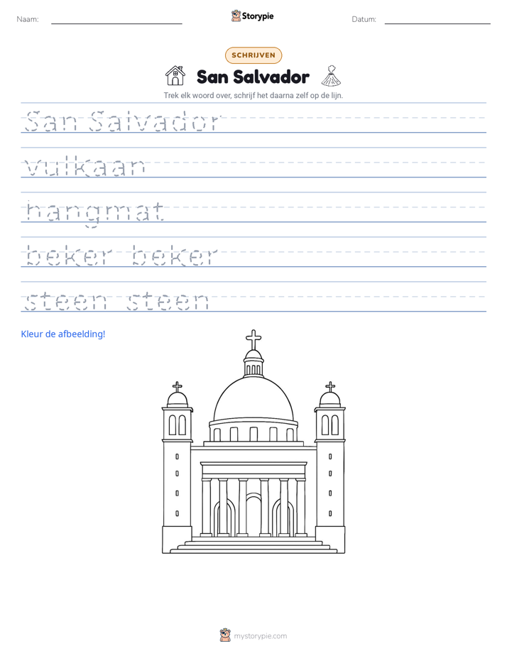 Schrijf Oefening