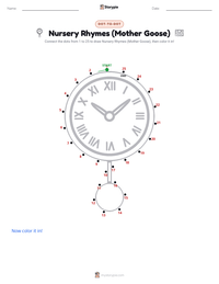 Nursery Rhymes (Mother Goose) printable worksheet preview