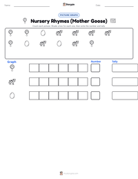 Nursery Rhymes (Mother Goose) printable worksheet preview