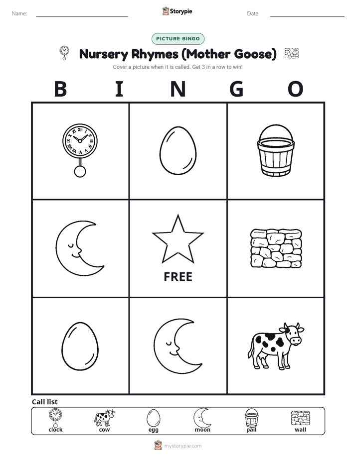 Picture Bingo