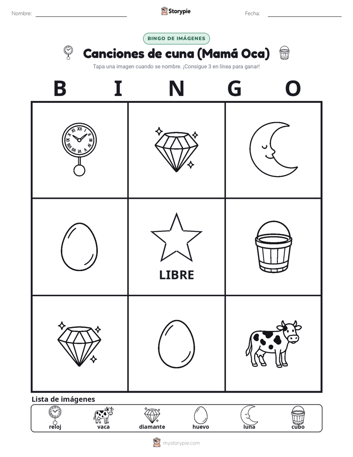 Bingo de Imágenes