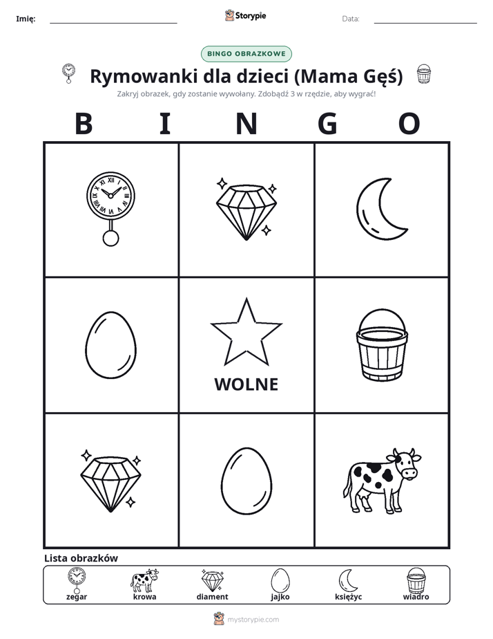 Bingo obrazkowe