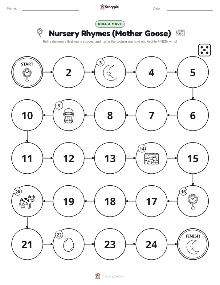 Roll & Move Game